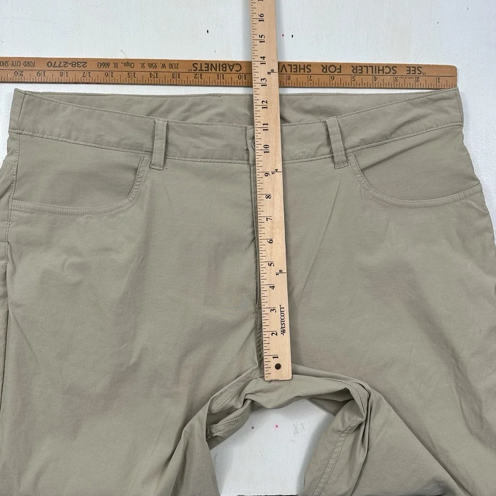 The North Face Sprag‎ 5 Pocket Pants Men 40x30 Beige Khaki Outdoor  Lightweight